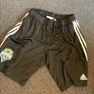 Seattle sounders official warm-up shorts